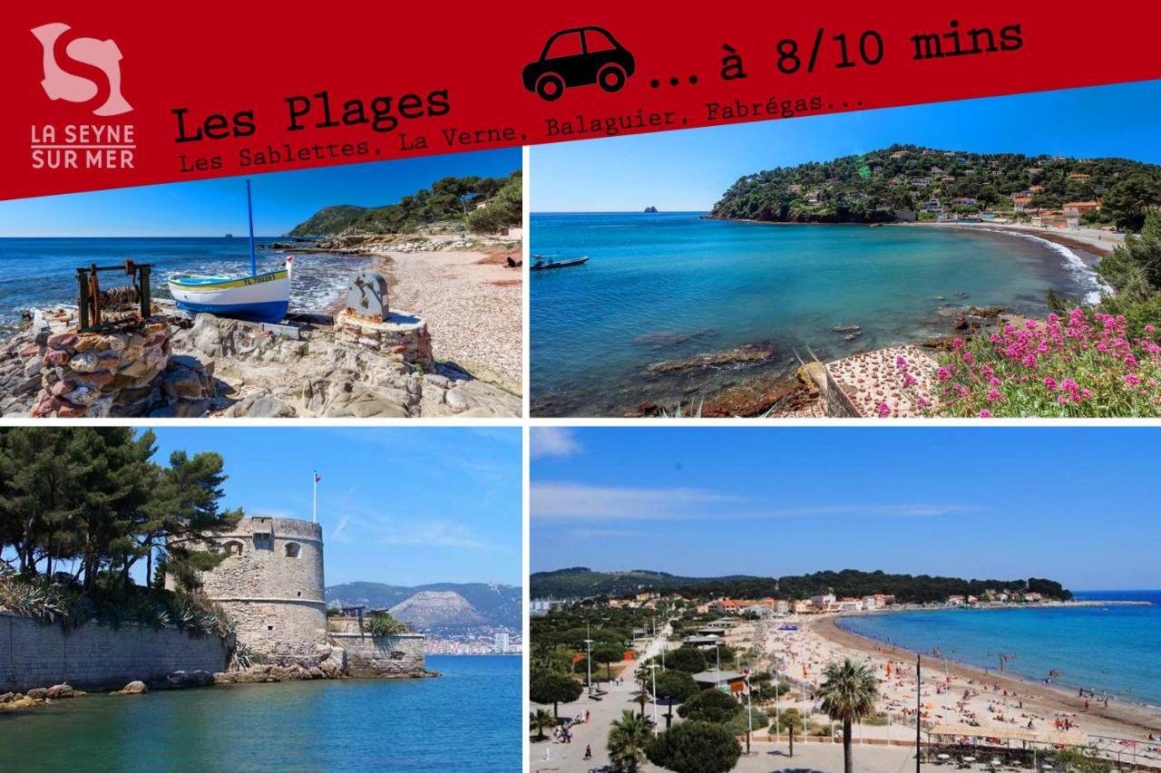 L'Aparte H24,Cosy,Port,Plage,Wifi,Netflix La Seyne-sur-Mer Eksteriør bilde