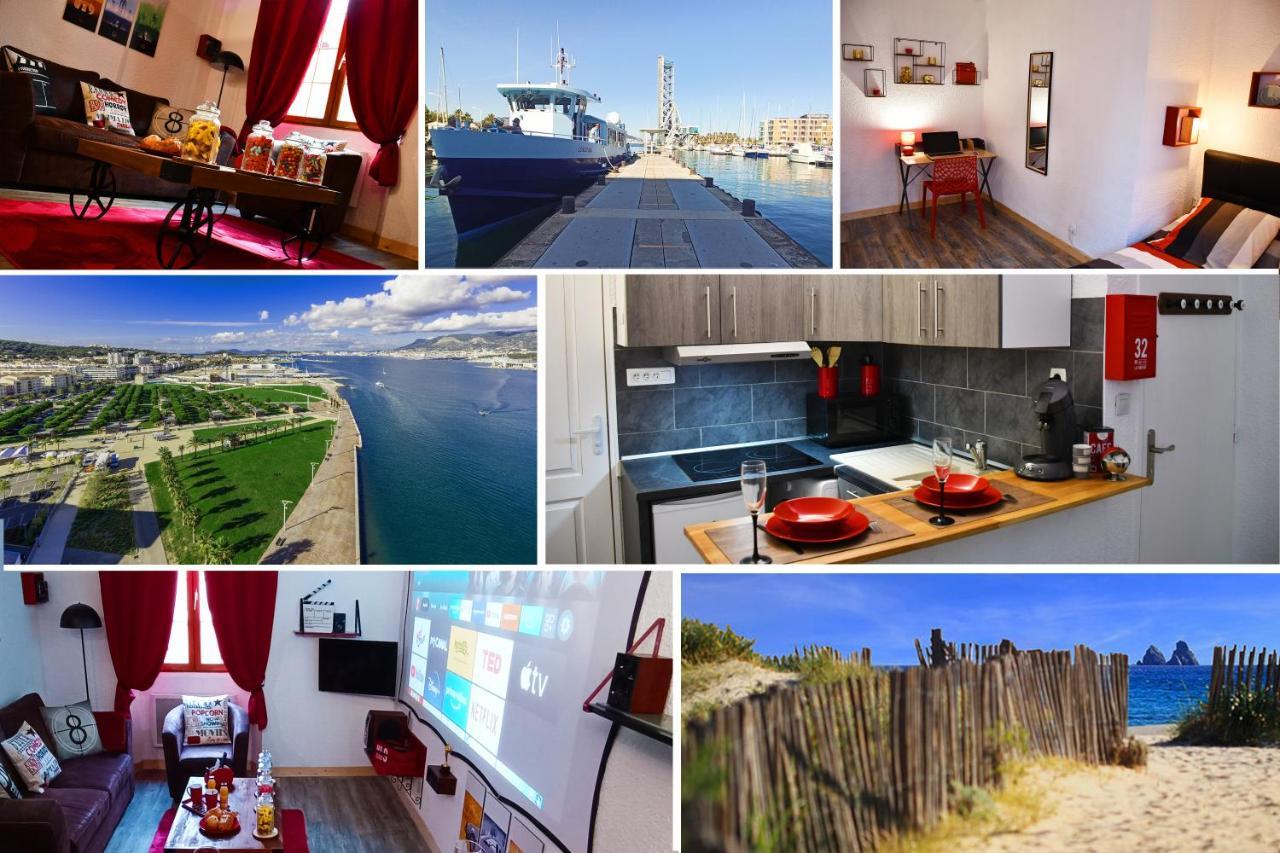 L'Aparte H24,Cosy,Port,Plage,Wifi,Netflix La Seyne-sur-Mer Eksteriør bilde