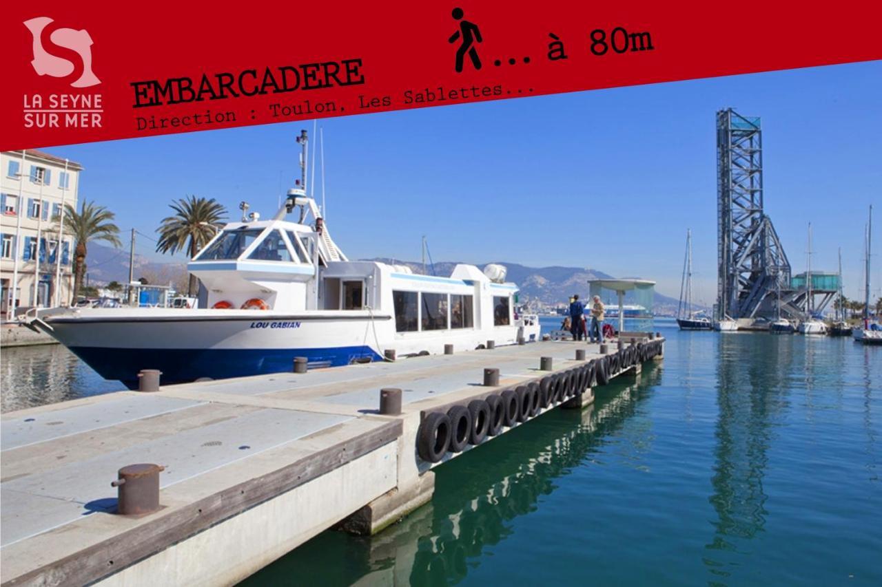 L'Aparte H24,Cosy,Port,Plage,Wifi,Netflix La Seyne-sur-Mer Eksteriør bilde